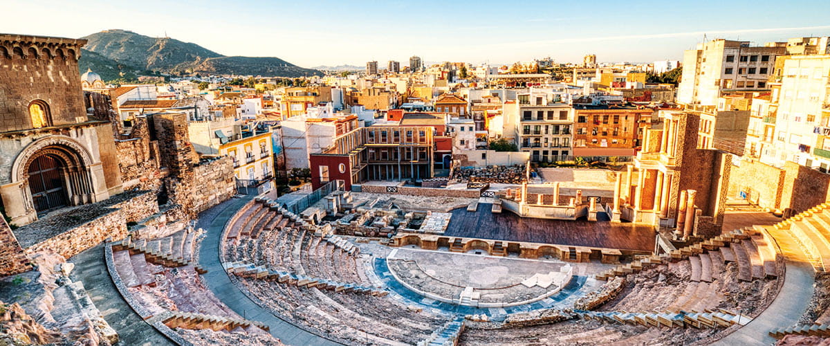 The Roman theatre in Cartagena